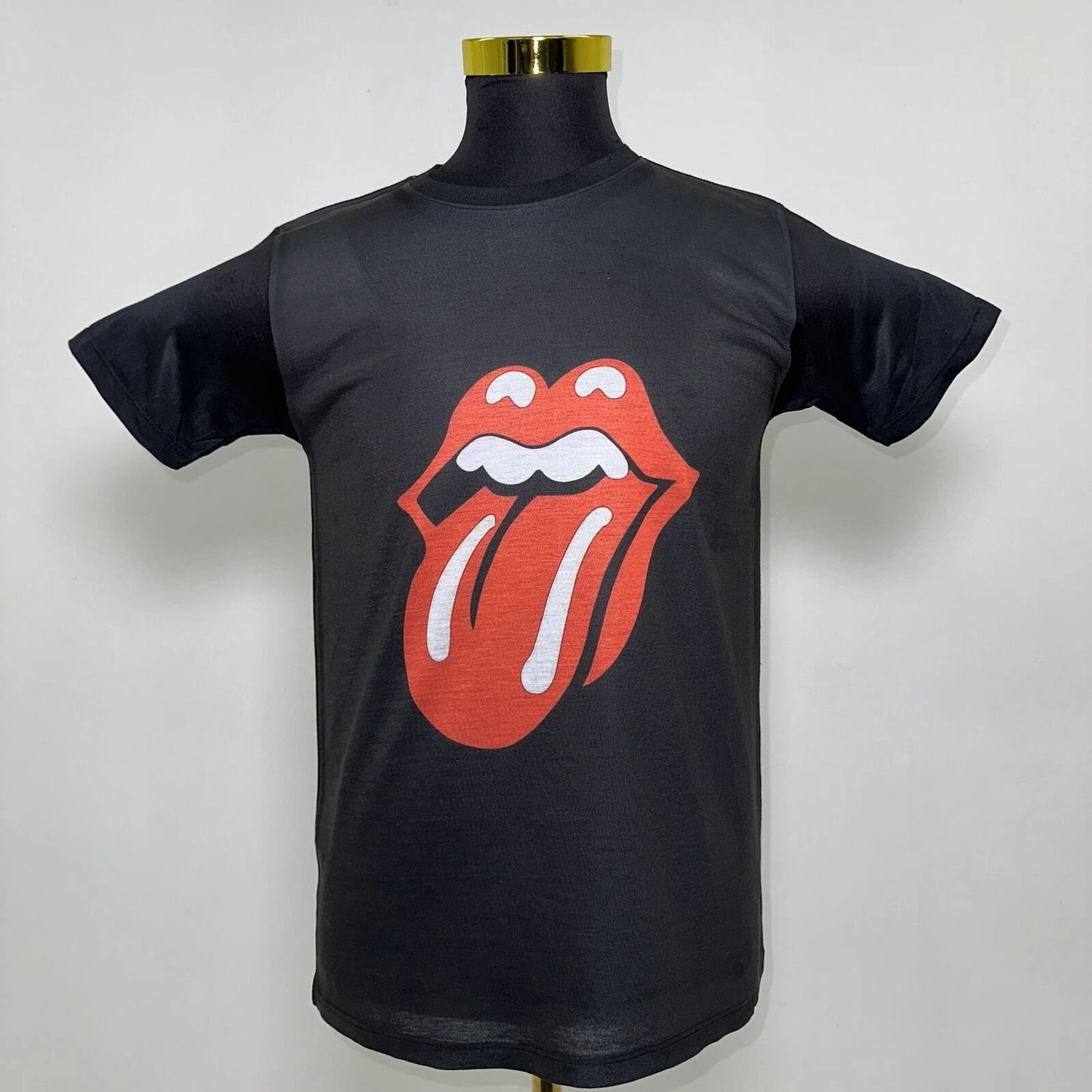 Start me Up Lips T-Shirt Rock n Roll Urban Fashion Street Wear Black Size: M/L/X