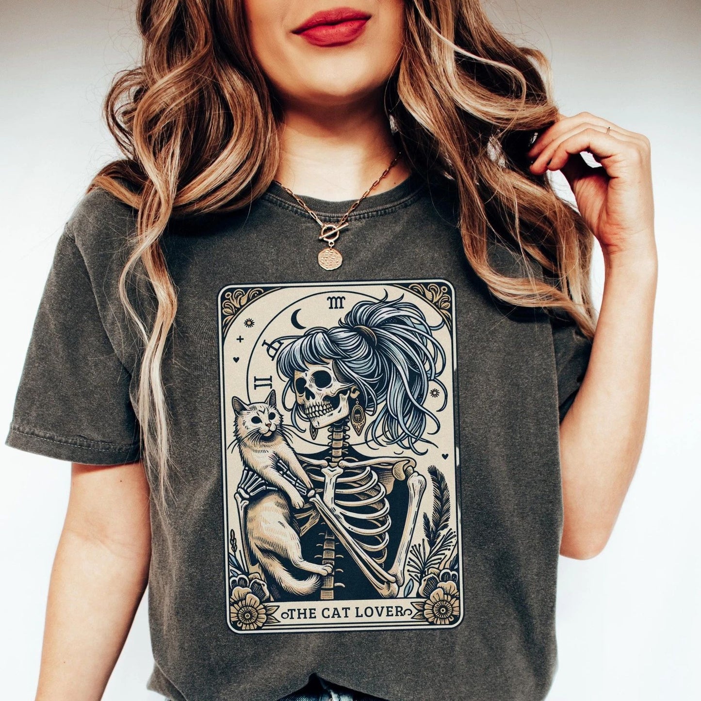 Cat Shirt Cat Halloween Comfort Colors Halloween Gift Funny Cat Lover T-shirt