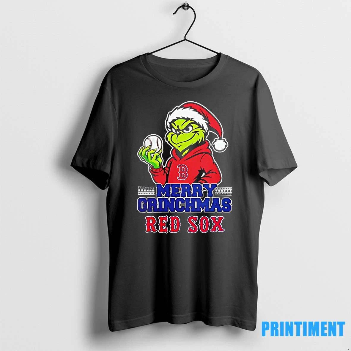 Santa Grinch Wears Boston Red Sox Baseball Merry Christmas 2025 Tshirts Sweater