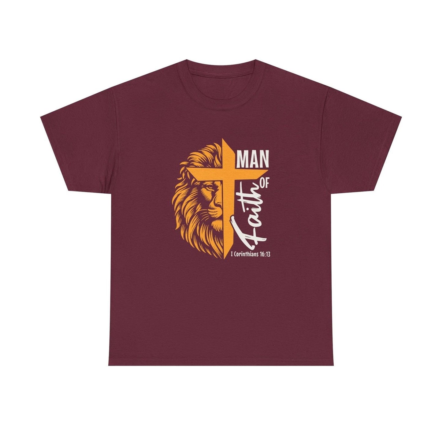"Man Of Faith" Cotton Tshirt