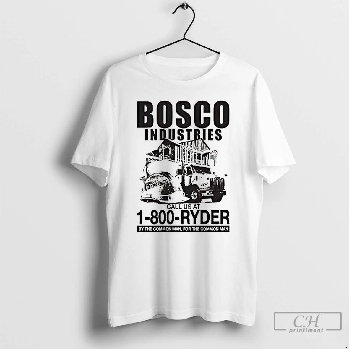 Premium Bosco Industries By The Common Man For The Common Man T Shirts