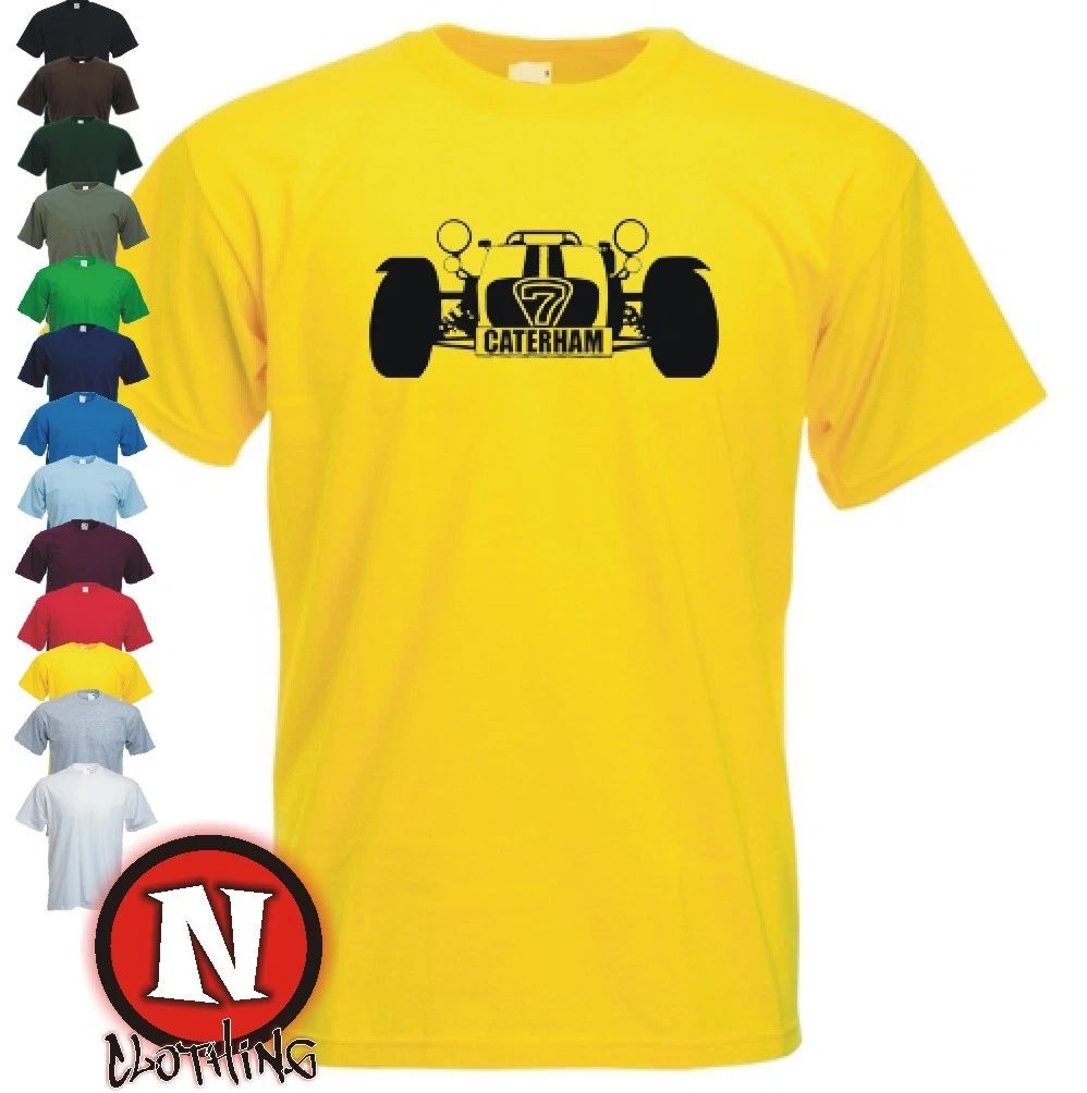Caterham super 7 t-shirt classic auto British sports car track day racing