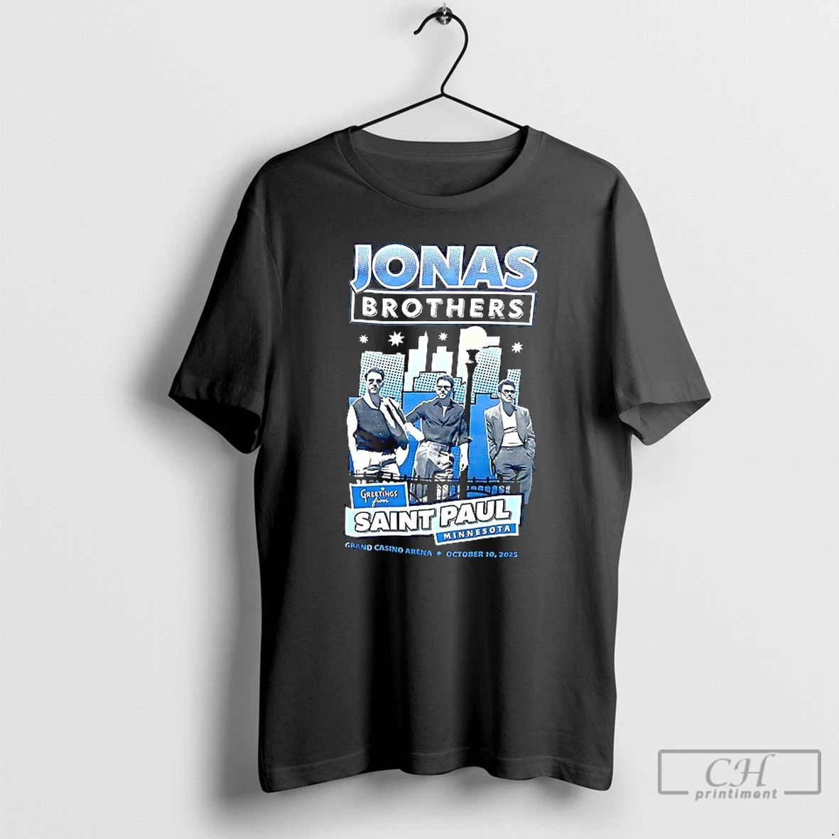 Classic Jonas Brothers Greetings From Saint Paul Minnesota T Shirs Sweater