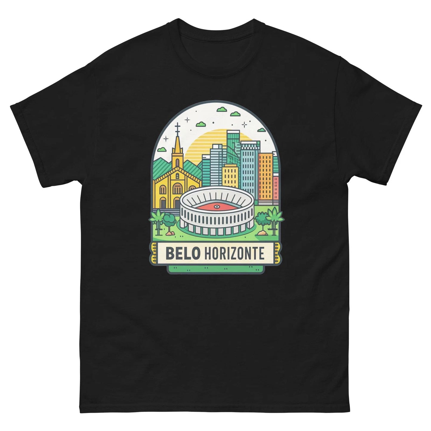 Belo Horizonte World Travel Urban Area City T-Shirt