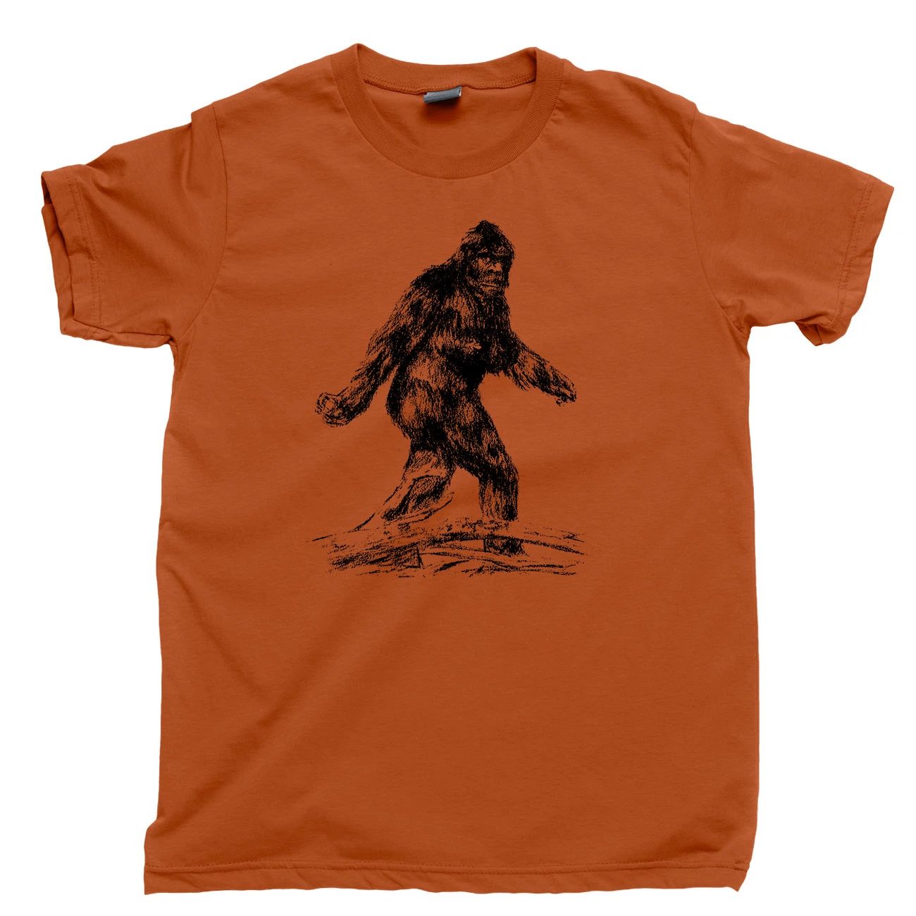 Big Foot T Shirt Loch Ness Nessie Cryptid Cryptozoology Cryptozoologist UFO Tee