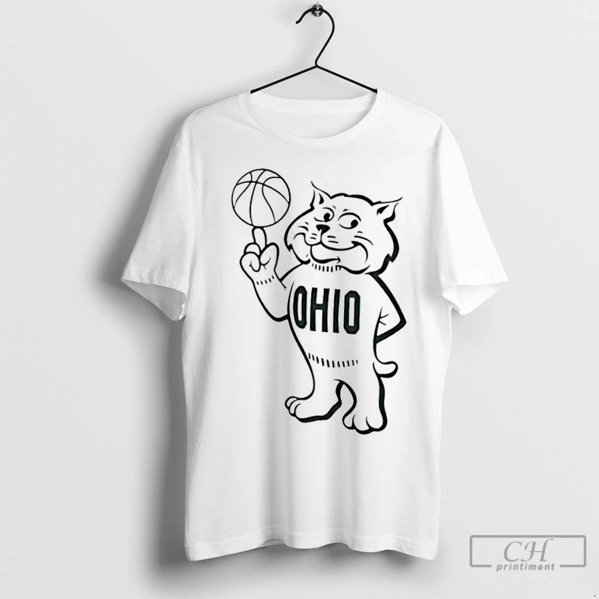 Classic Rufus The Bobcat Mascot For Ohio University