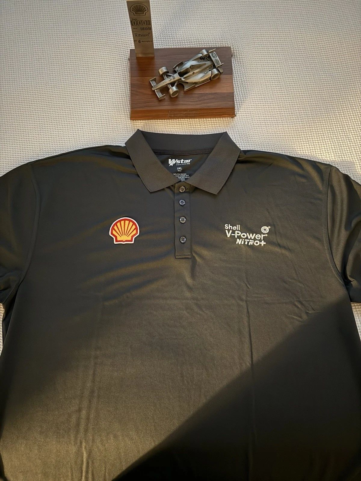 Shell V Power Nitro Grey T Shirt