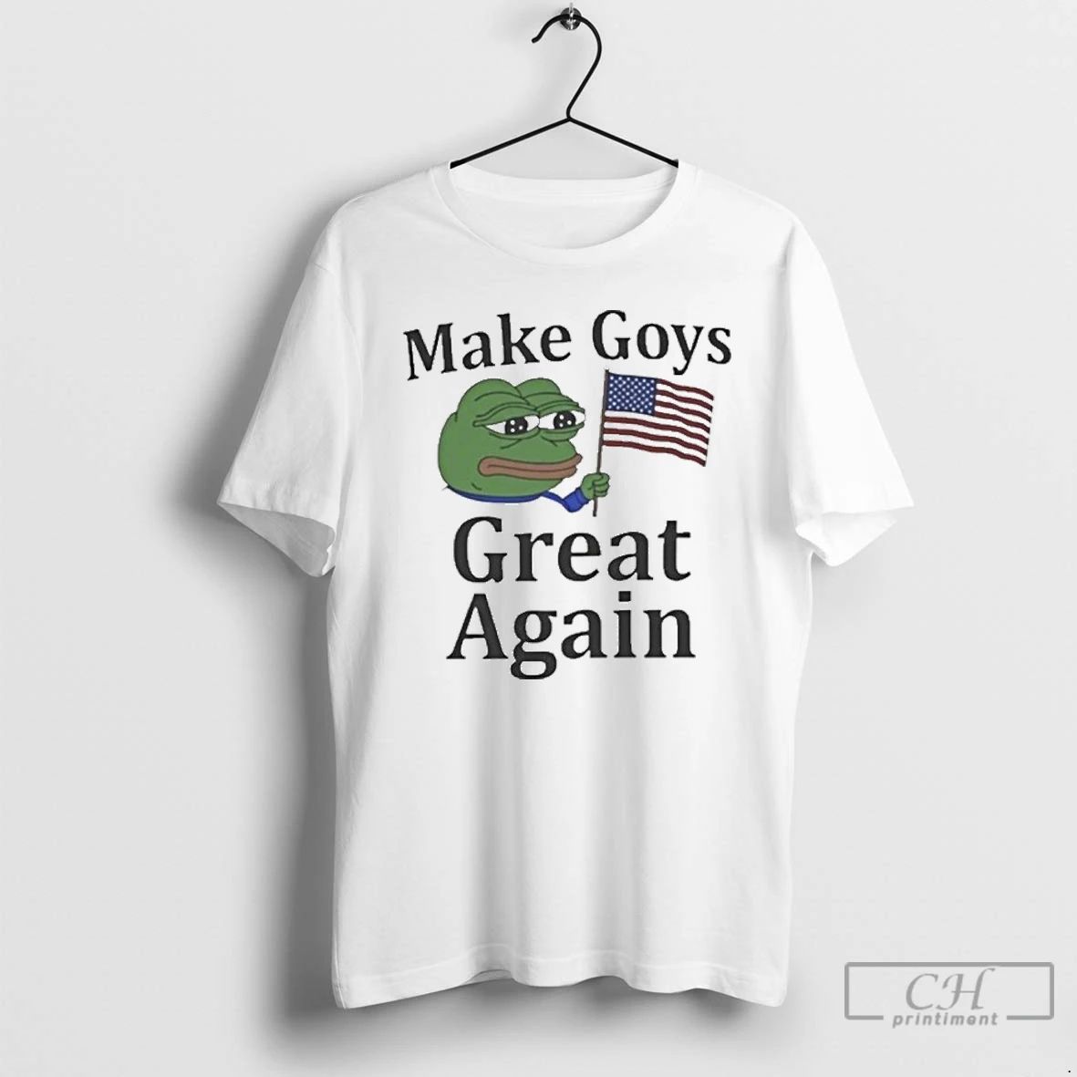 Premium Pepe The Frog Meme Make Goys Great Again T Shirts
