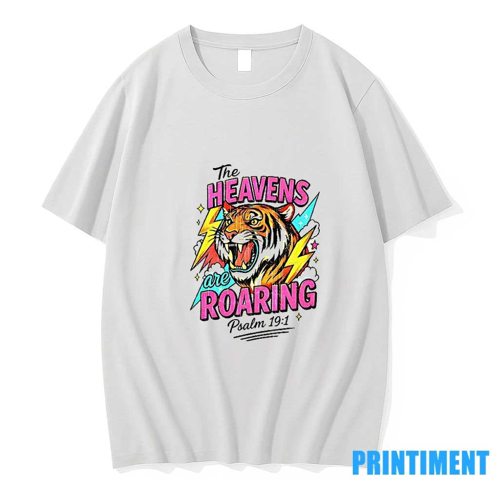 Tigers The Heavens Are Roaring 90s Style Tshirts Sweater