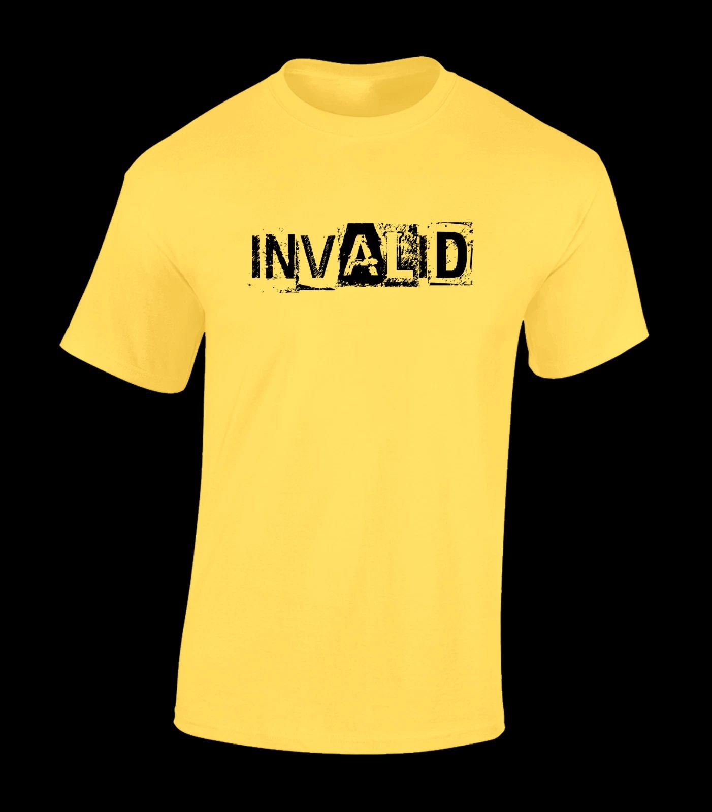 INVALID MENS T SHIRT SCI-FI SCIENCE SPACE FUNNY COOL PROTEST DESIGN TOP