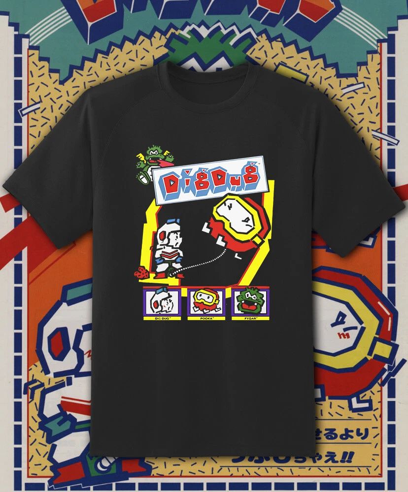 Dig Dug Retro Arcade Game Retro Video Game T Shirt Fast Ship!