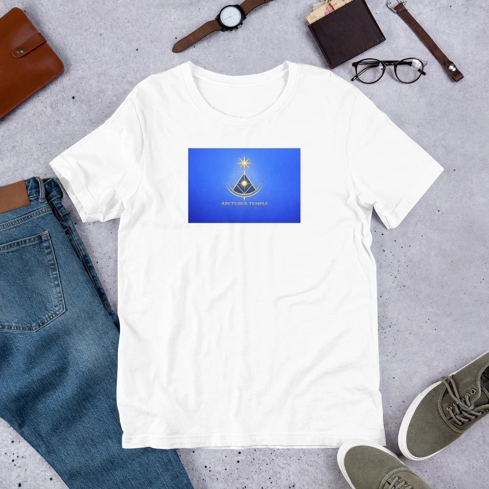 ARCTURUS Logo T-Shirt Spiritual Symbol Tee Abstract Art Shirt Modern Shirt