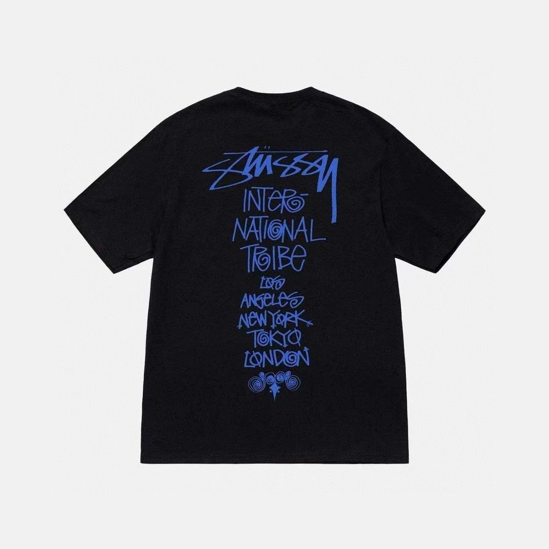Stussy tee city Black / white / t shirt