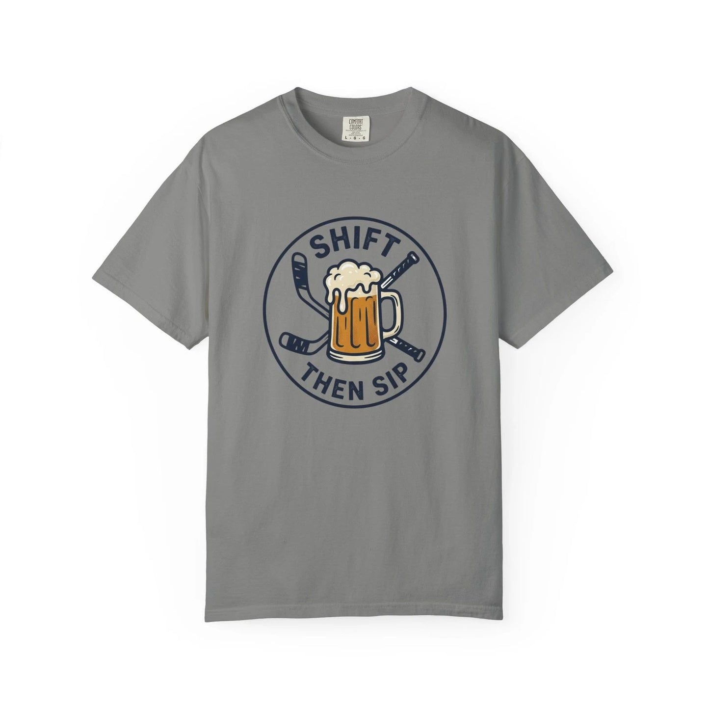 Shift Then Sip Hockey Shirt - Beer League Hoodie Adult Unisex Hockey Gift