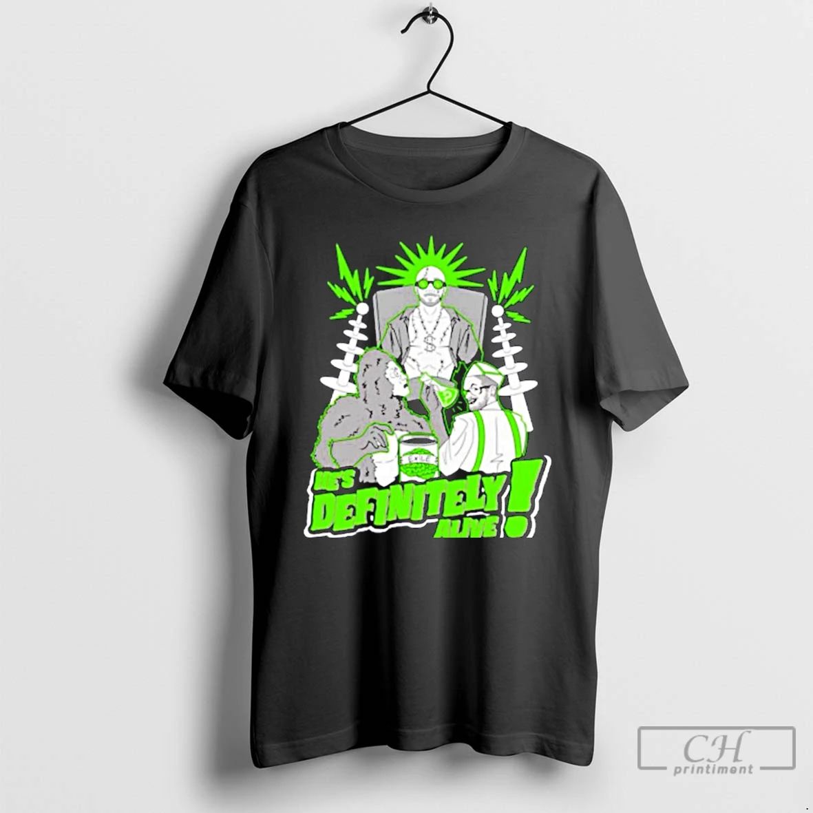 Premium Hes Definitely Alive T Shirts
