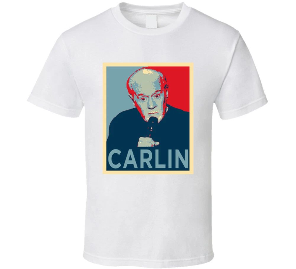 George Carlin Stand Up Comedian Funny Comedy Fan T Shirt