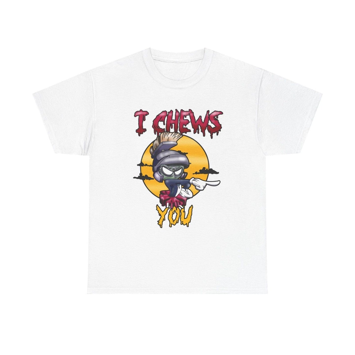 Marvin MART Cartoon Unisex Tee, Funny Cool Space T-Shirt