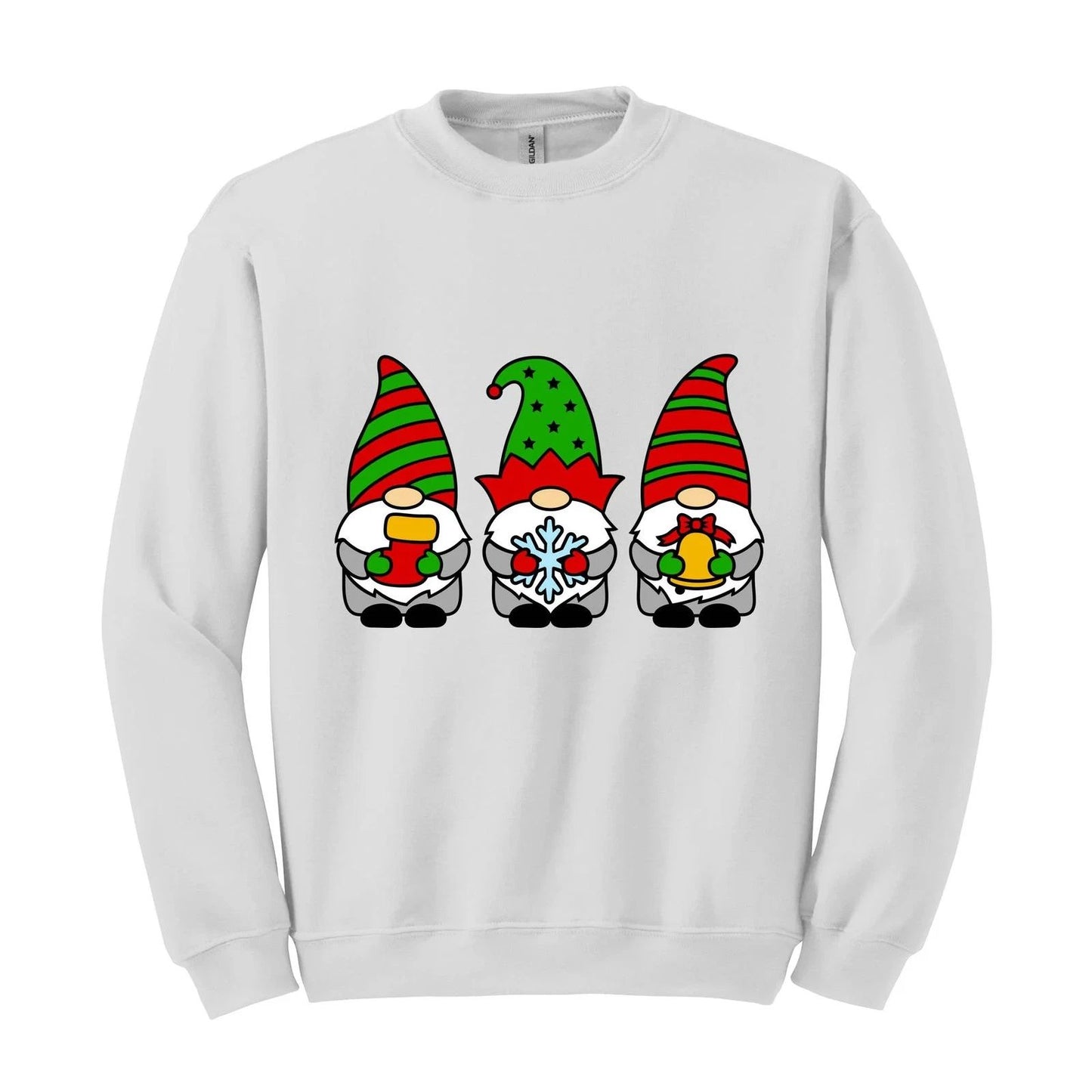 Gnome Sweatshirt, Christmas Gnome, Cute Gnomies Sweatshirt, Merry Christmas T-sh