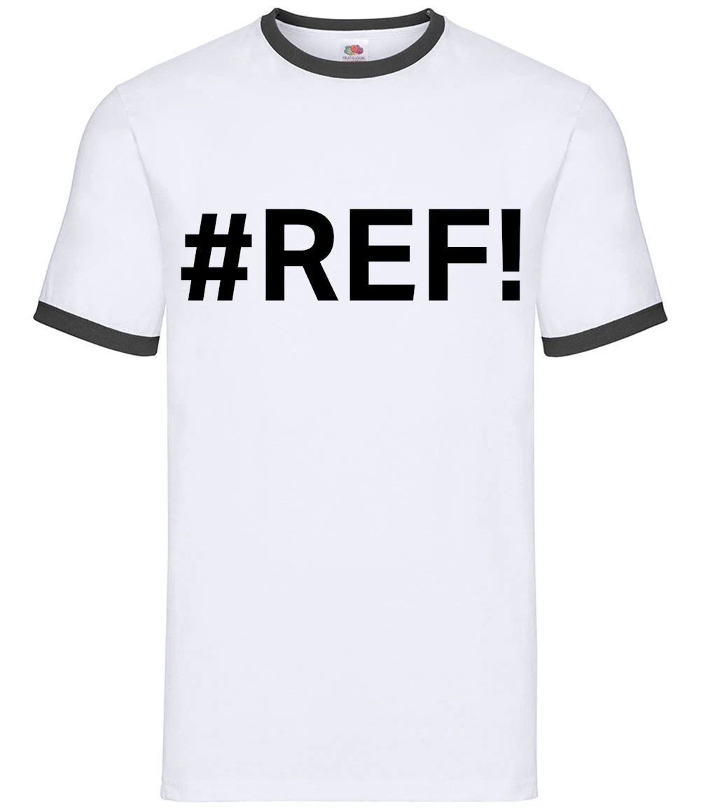 Hastag Ref #REF - Mens Ringer - Excel Nerd Geek Computer Hash Hashtag