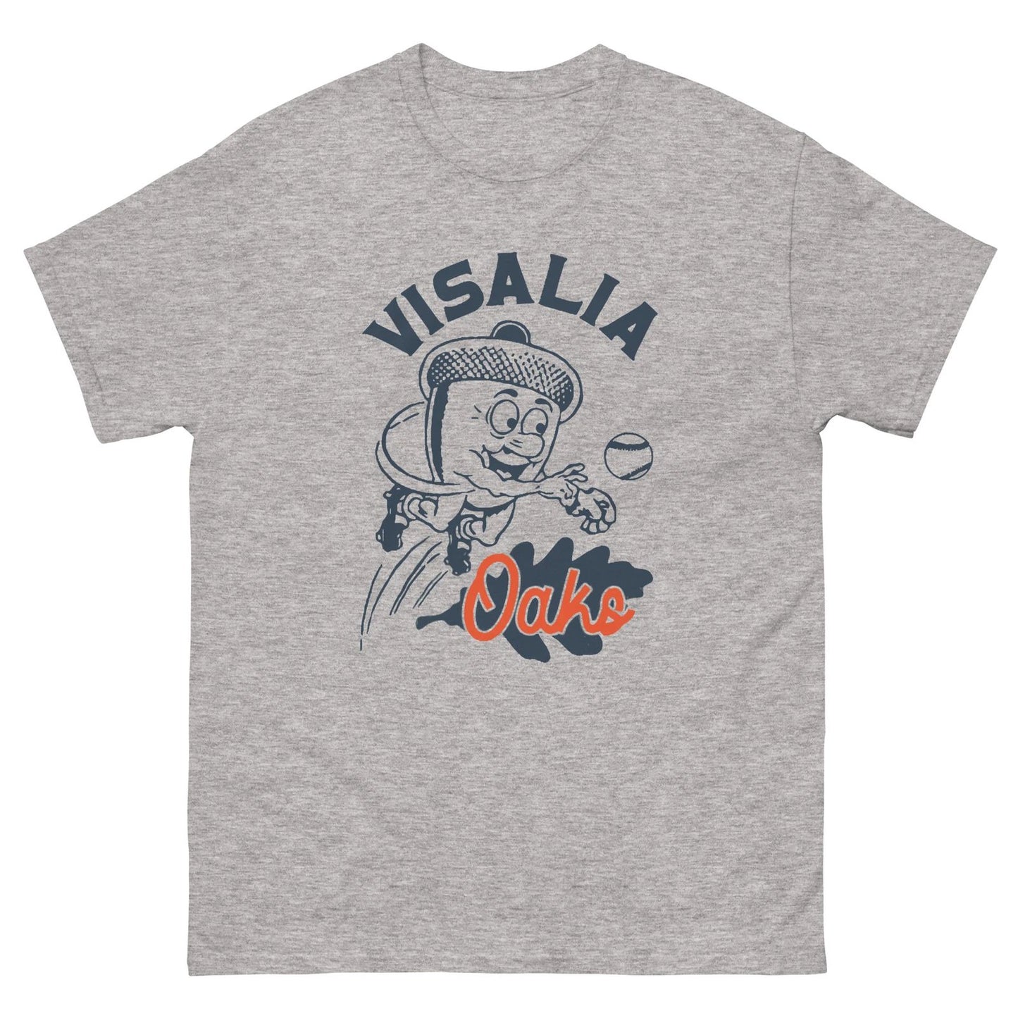 Visalia Oaks Baseball Graphic T Shirt Unisex classic tee