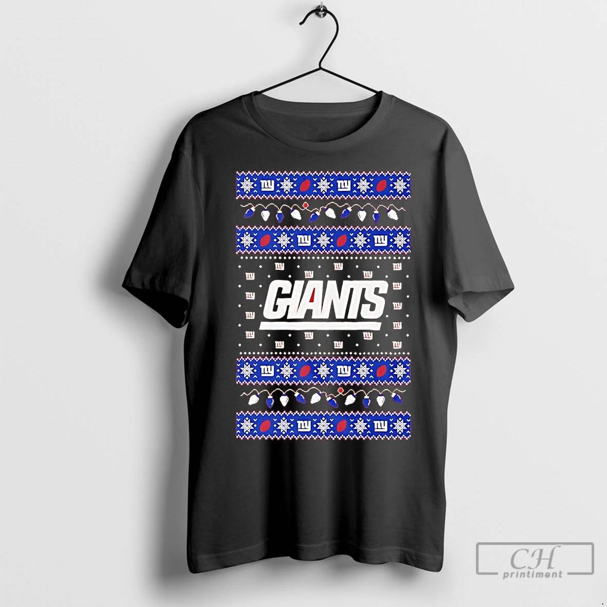Premium New York Giants Ugly Christmas Light