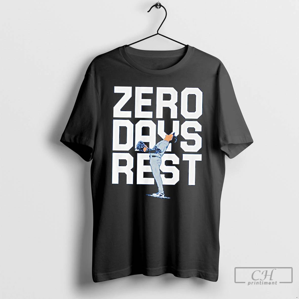 Premium Yoshinobu Yamamoto Mlb Dodgers Zero Days Rest T Shirts