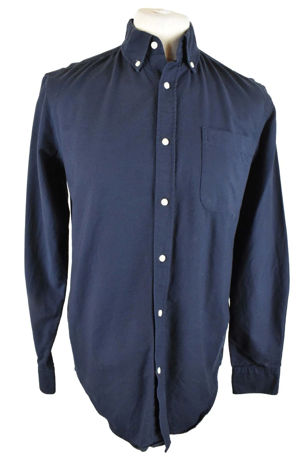 ZARA Blue Long Sleeve Shirt size M Mens Outdoors Outerwear Menswear