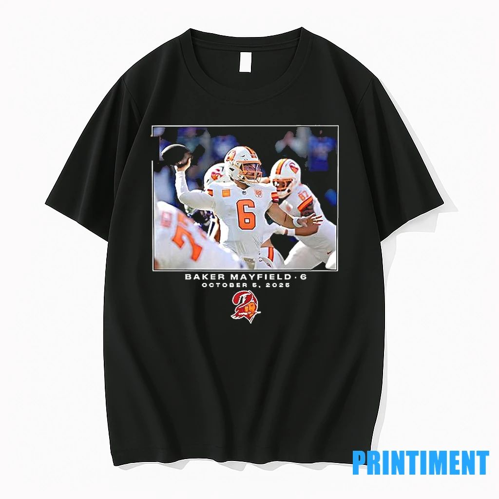 Tampa Bay Buccaneers Baker Mayfield Flash Features Week 5 Tshirts Sweater