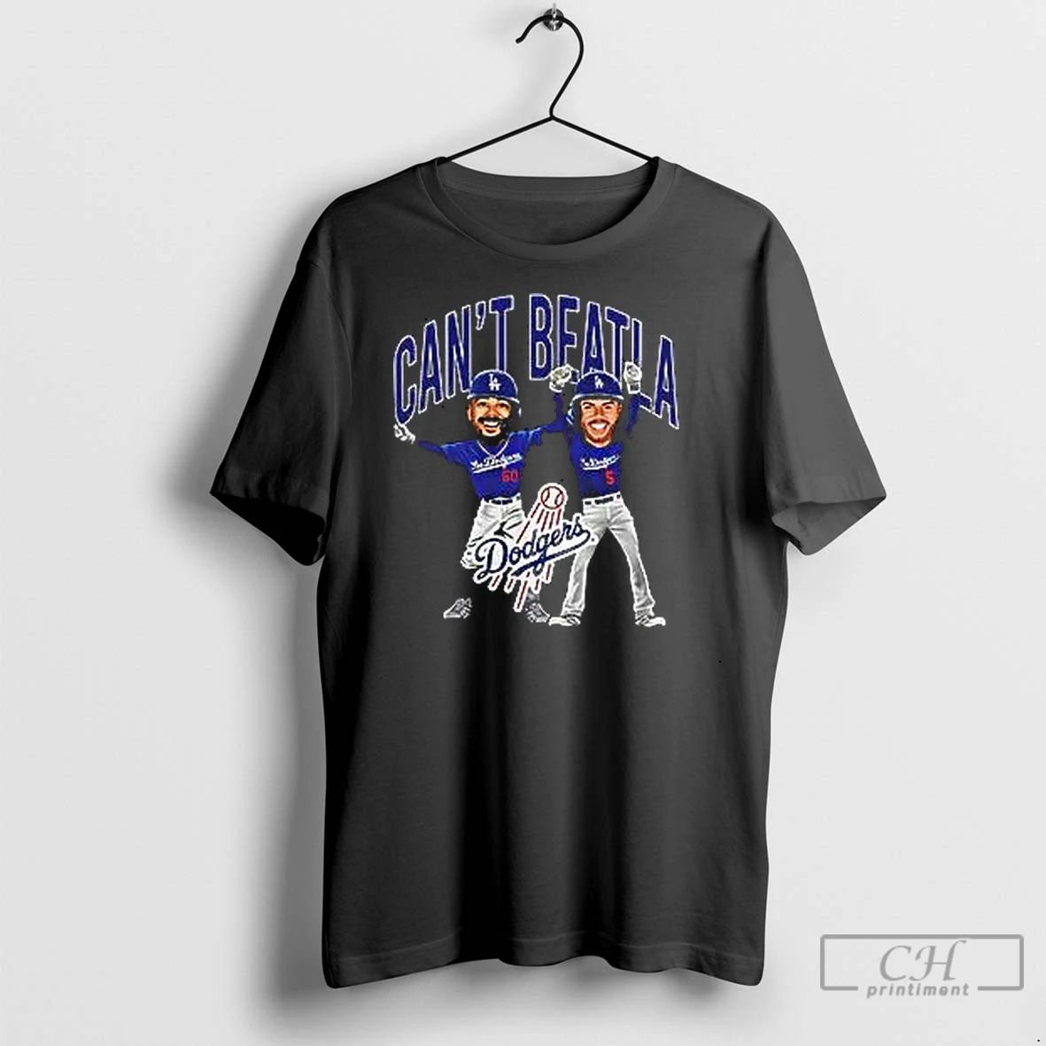Classic Los Angeles Dodgers Merch Dodgers Celebration Dance Cartoon