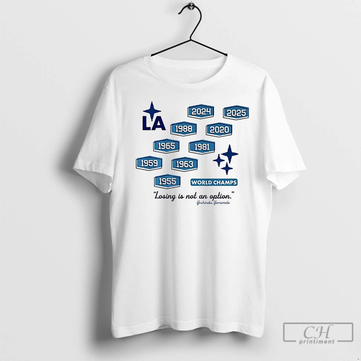 Classic Yoshinobu Losing Is Not An Option 9 Time World Champs La Dodgers