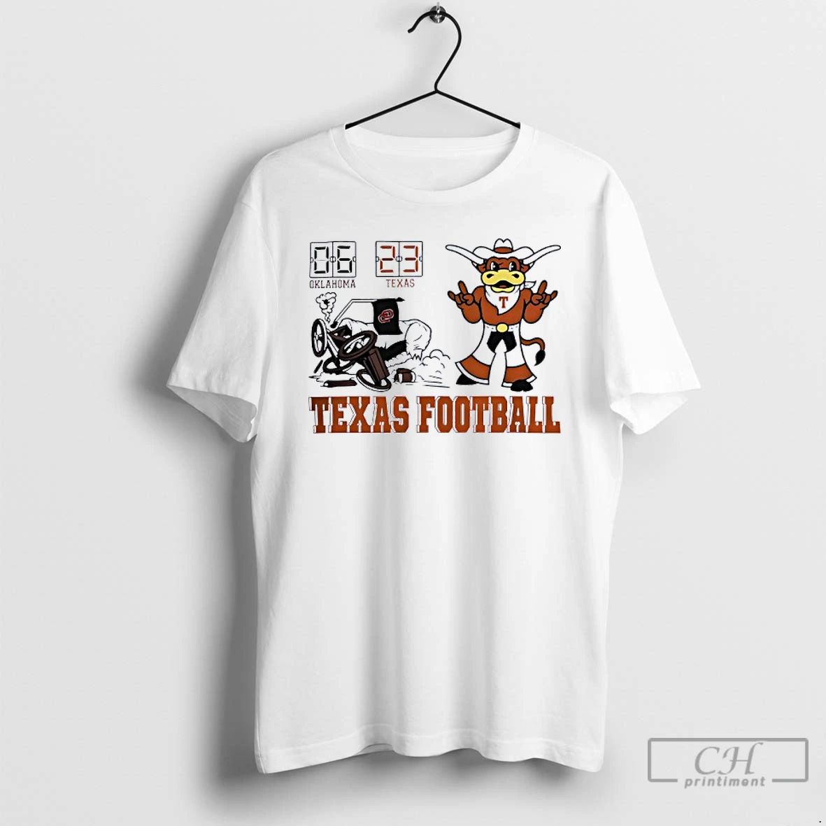 Classic Texas Longhorns Vs Oklahoma Sooners 2025 Score 23 6 T Shirts
