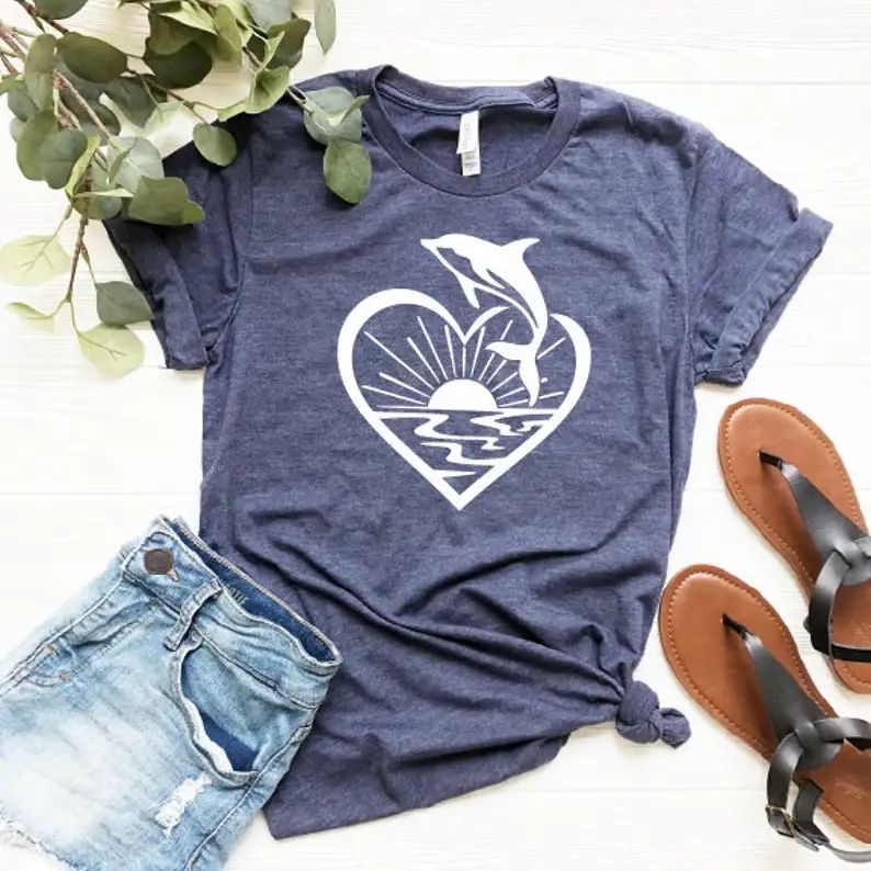 Dolphin Heart T-Shirt