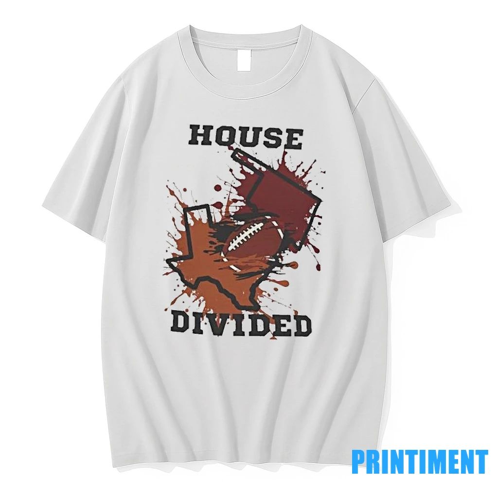 House Divided Texas Vs Oklahoma Rivalry 2025 Tshirts Sweater