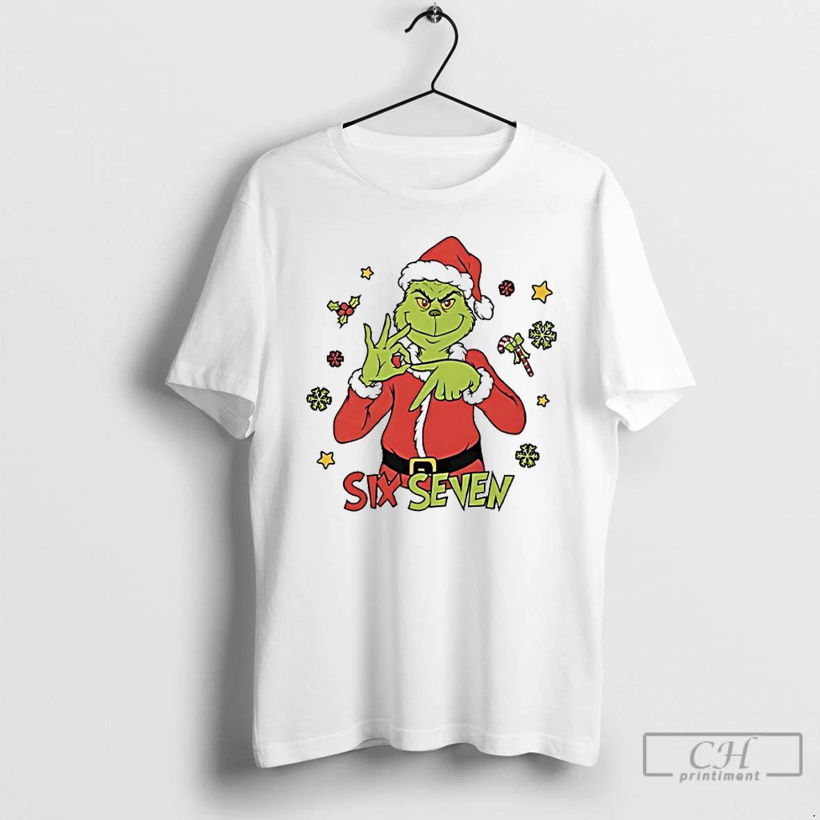 Classic Grinch Six Seven 67 Christmas T Shirts