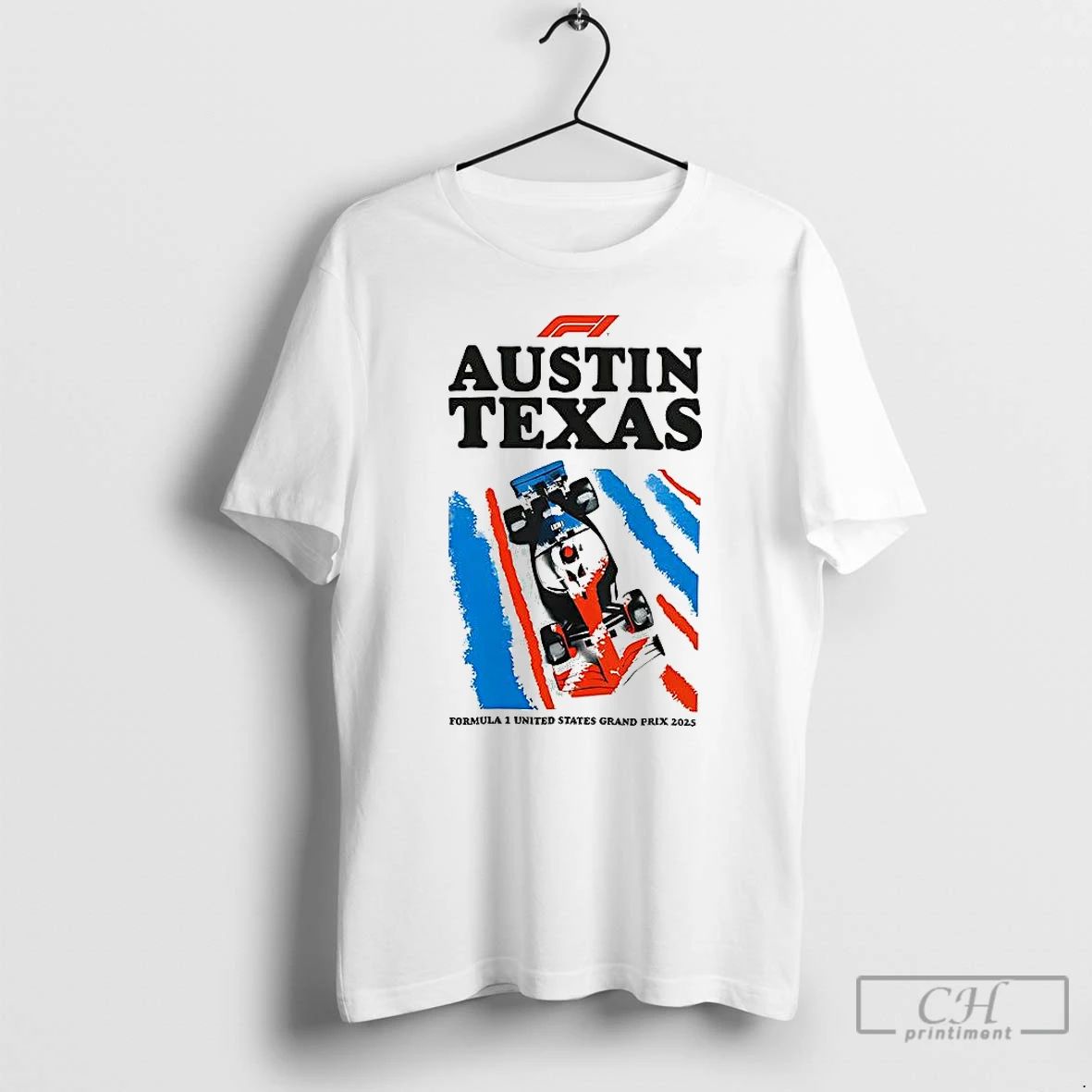 Classic Formula 1 United States Grand Prix 2025 Austin Texas T Shirts