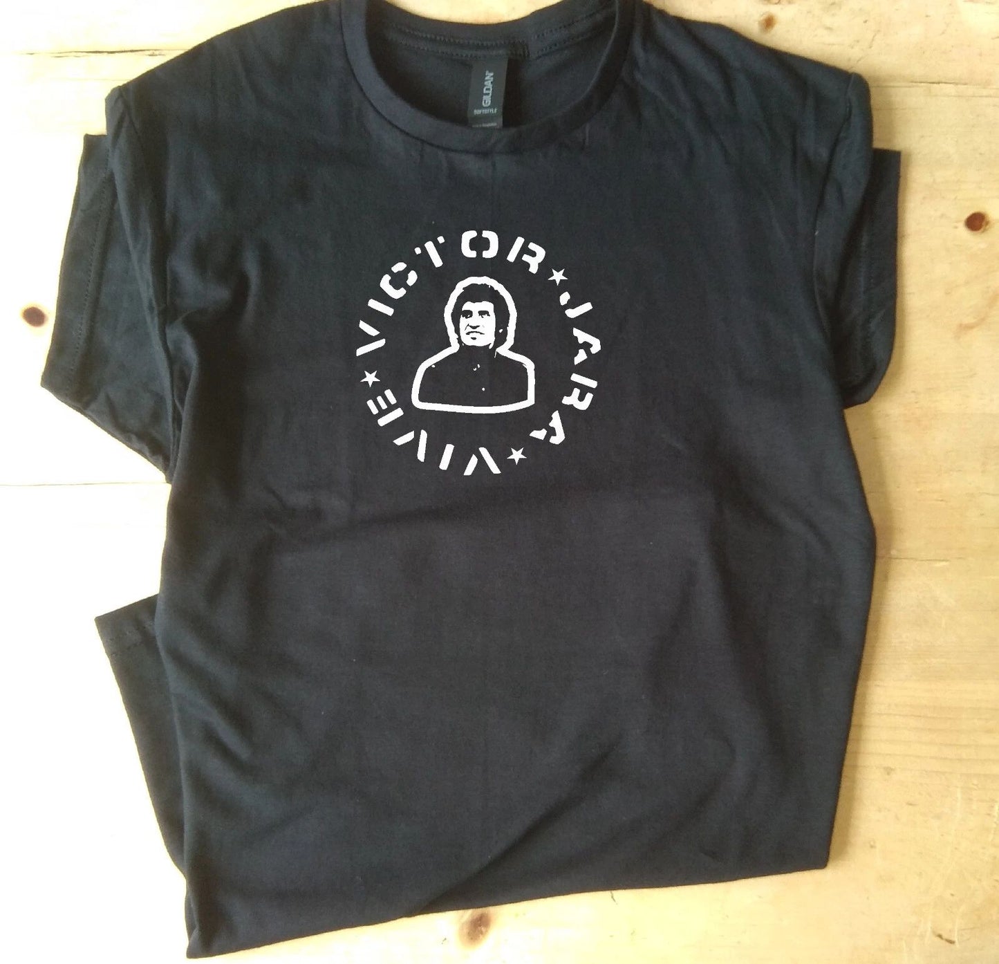 Victor Jara T-Shirt - Chile Folk Singer Songwriter, 60's/70s, Activist, S-XXL
