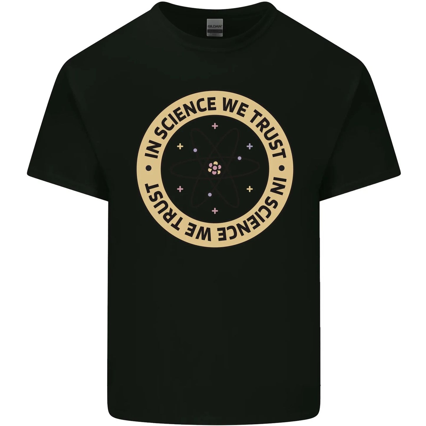 In Science We Trust Physics Geek Nerd Mens Cotton T-Shirt Tee Top