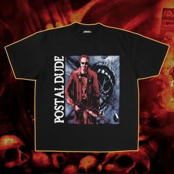 POSTAL Video Game Graphic Tee Unisex Short Sleeve Shirt S-5XL