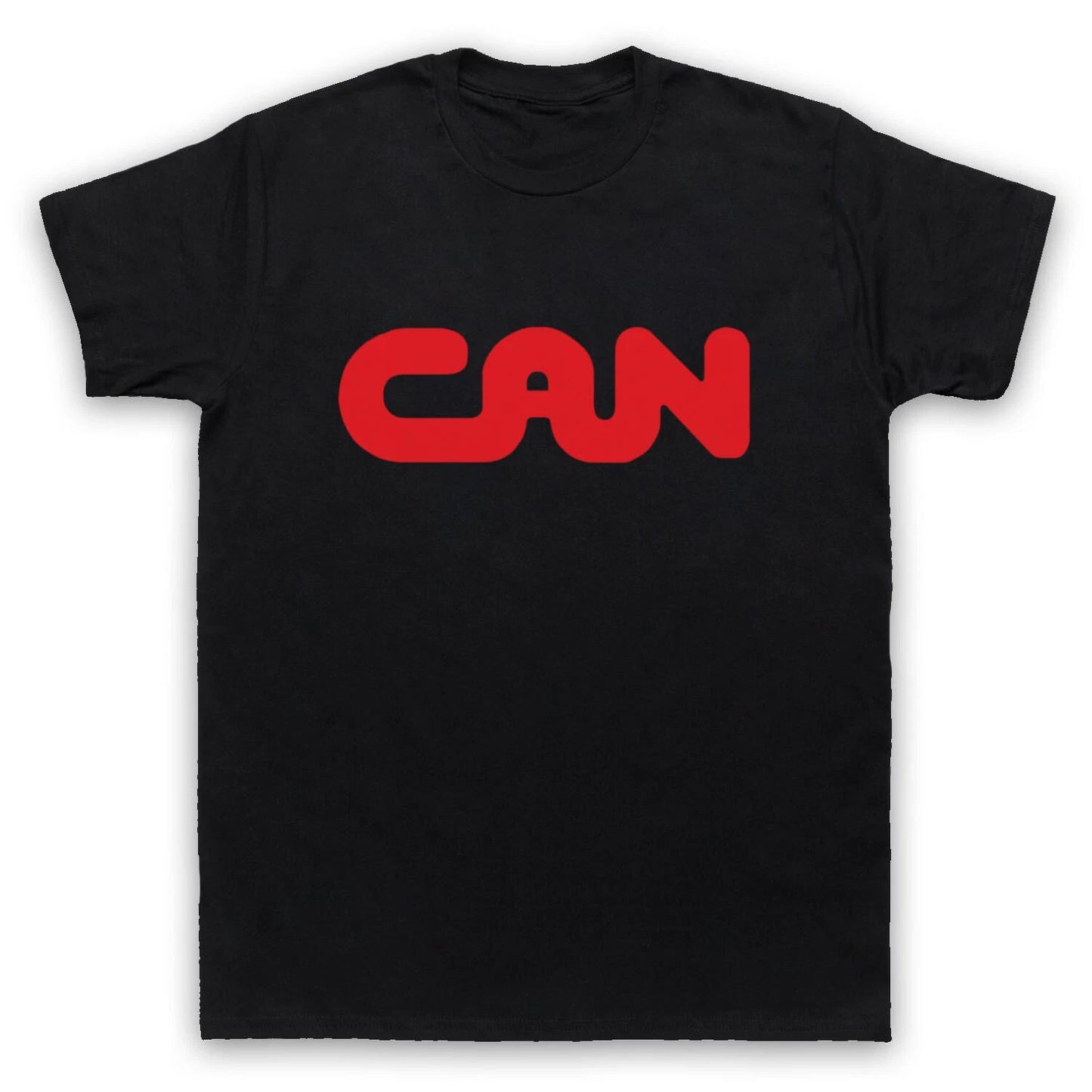 CAN KRAUTROCK ELECTRONIC ROCK UNOFFICIAL GERMAN BAND MENS & WOMENS T-SHIRT