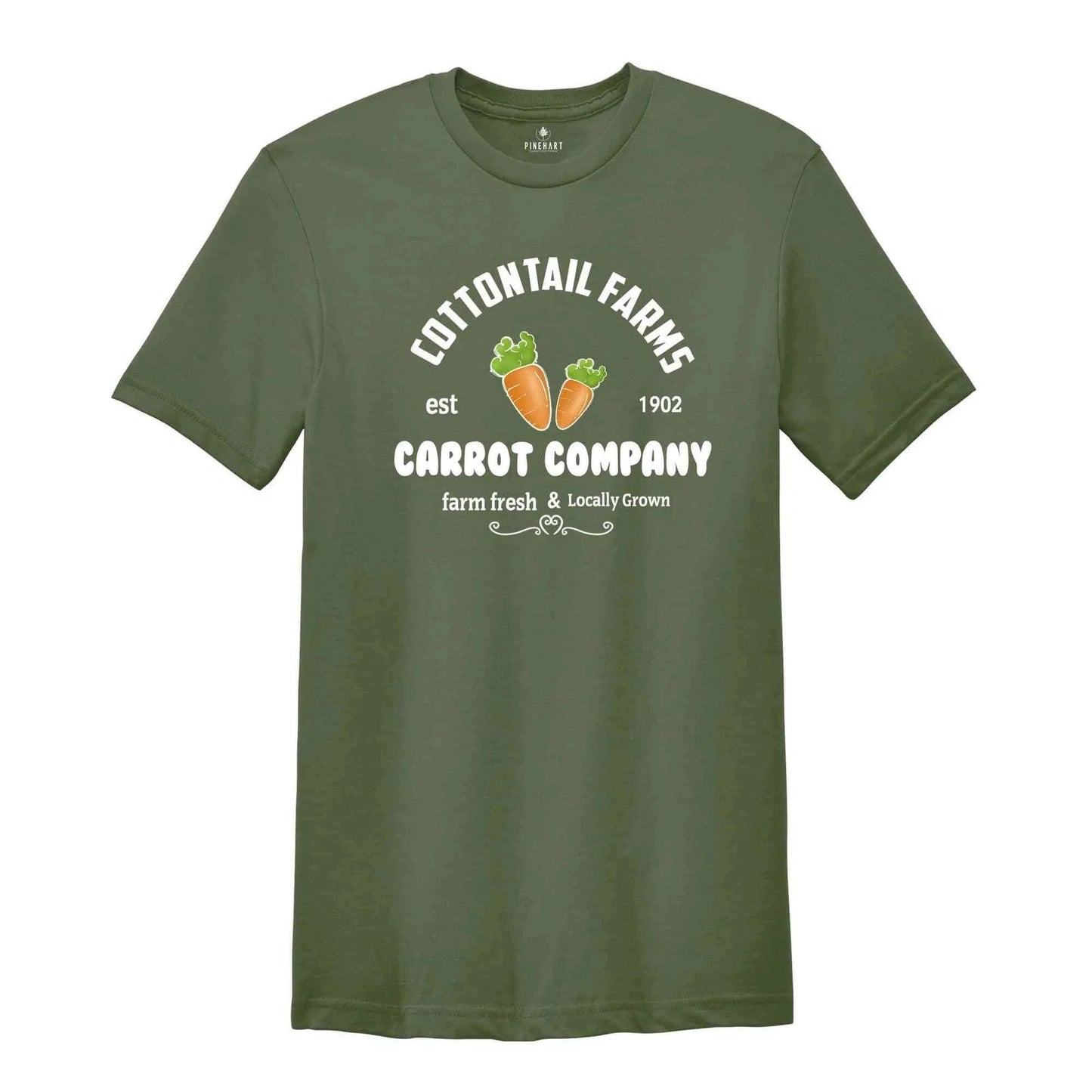 Cottontail Farms Carrot Company Shirt, Easter Day Shirt, Cute Easter Shirt, Funn