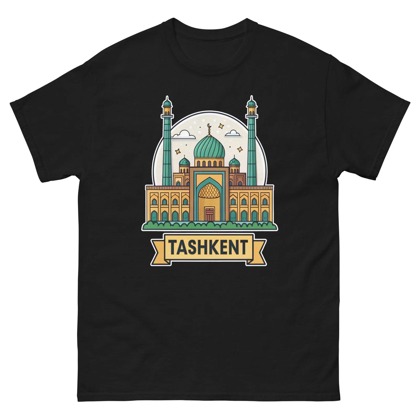 Tashkent World Travel Urban Area City T-Shirt