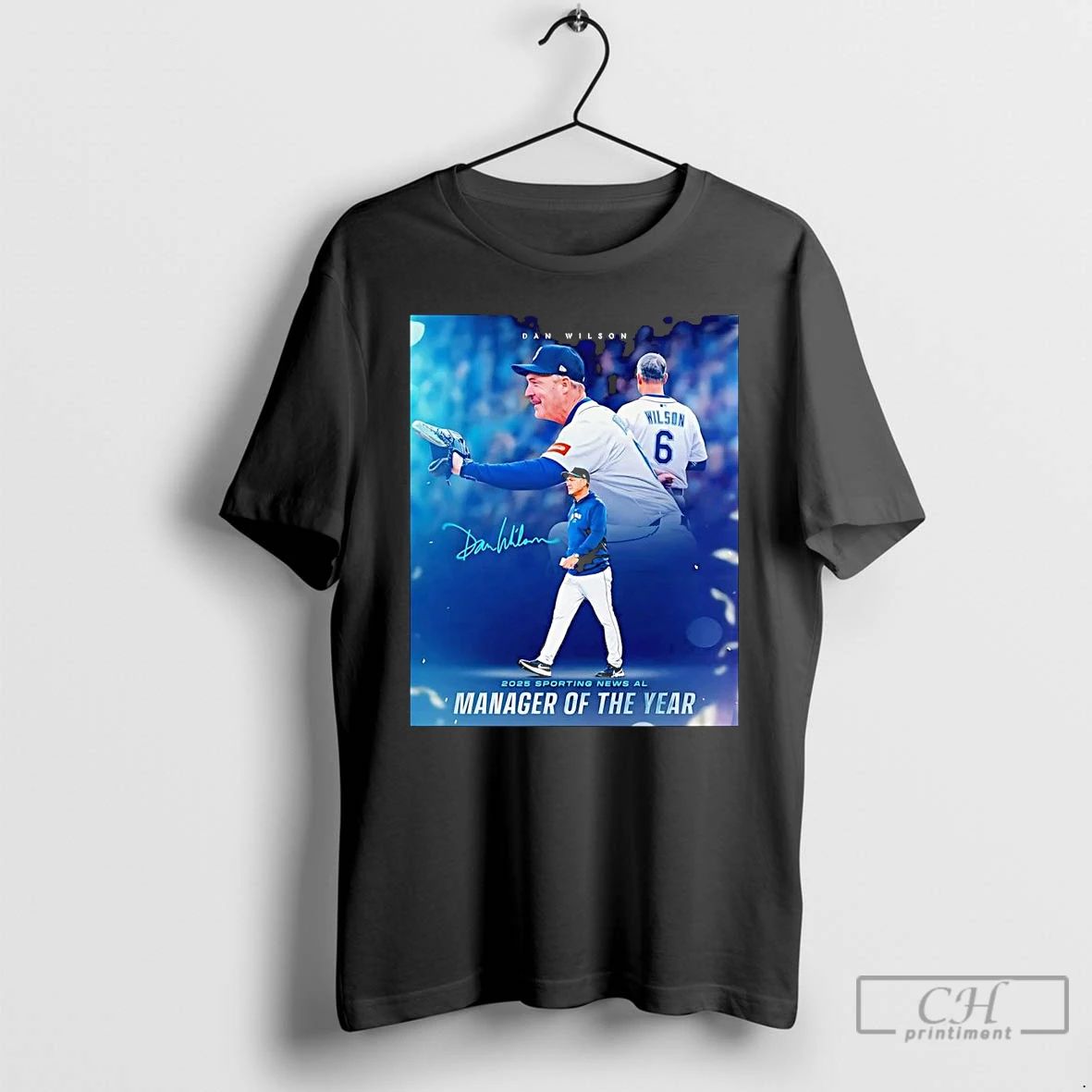 Classic Dan Wilson 2025 Sporting News Al Manager Of The Year T Shirts