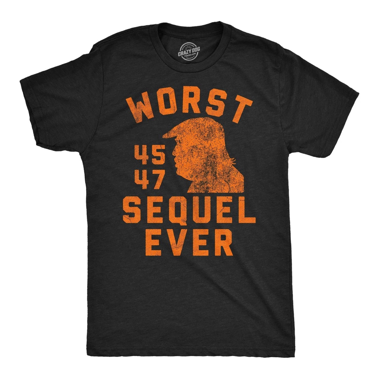 Mens Funny T Shirts Worst Sequel Ever Sarcastic Anti Graphic Novelty Tee