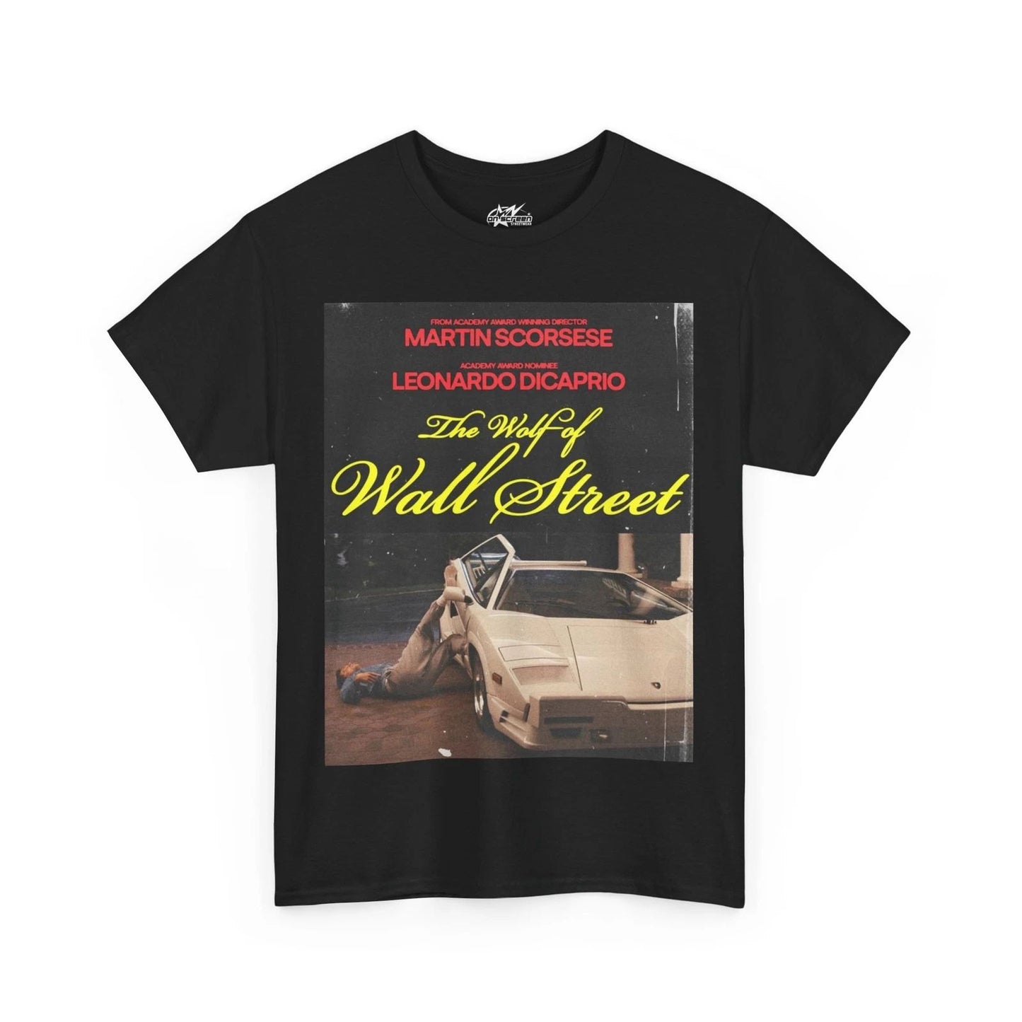 Wolf of Wall Street Retro Movie Poster Unisex Graphic T-Shirt