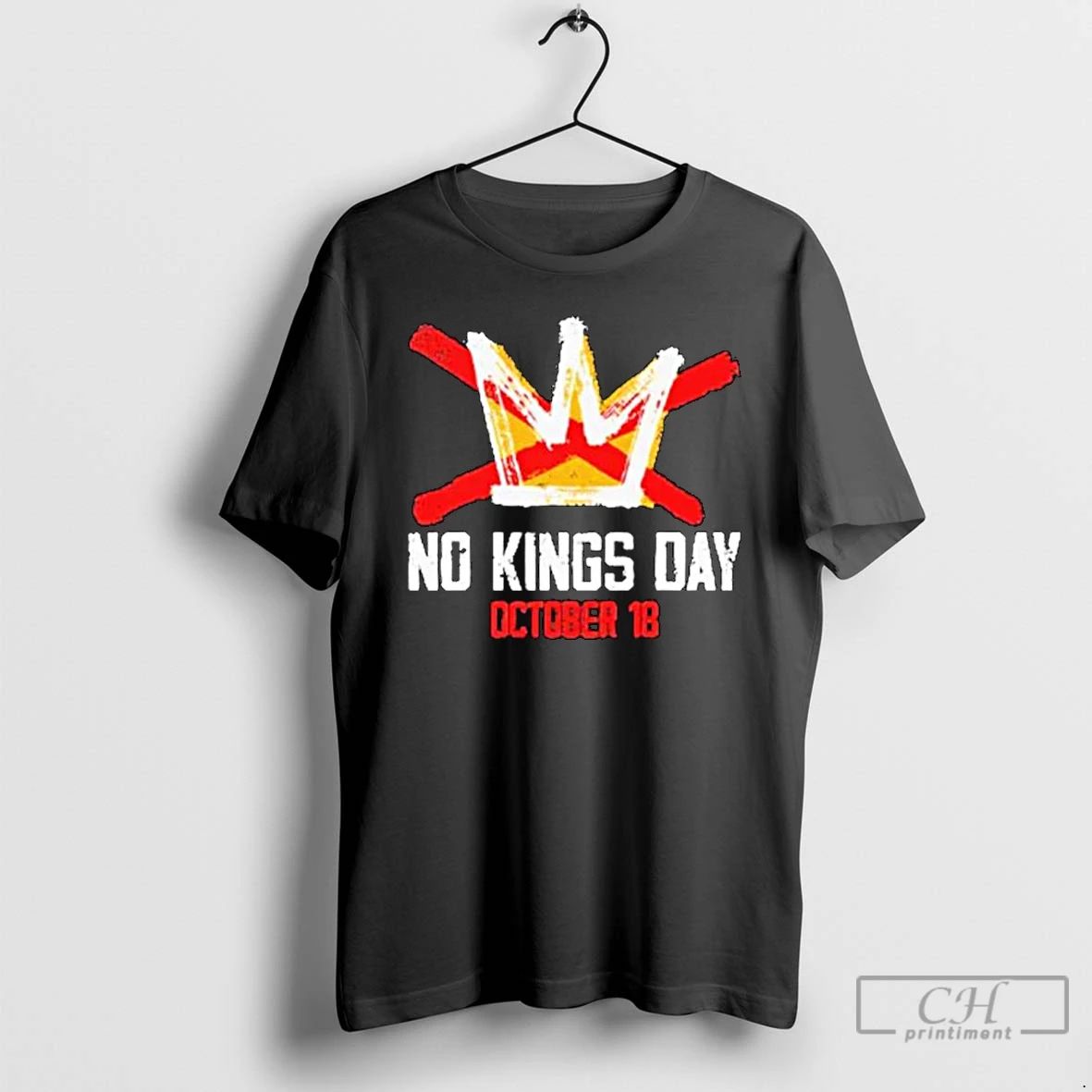 Premium No Kings Day October 18 Ornaments T Shirts