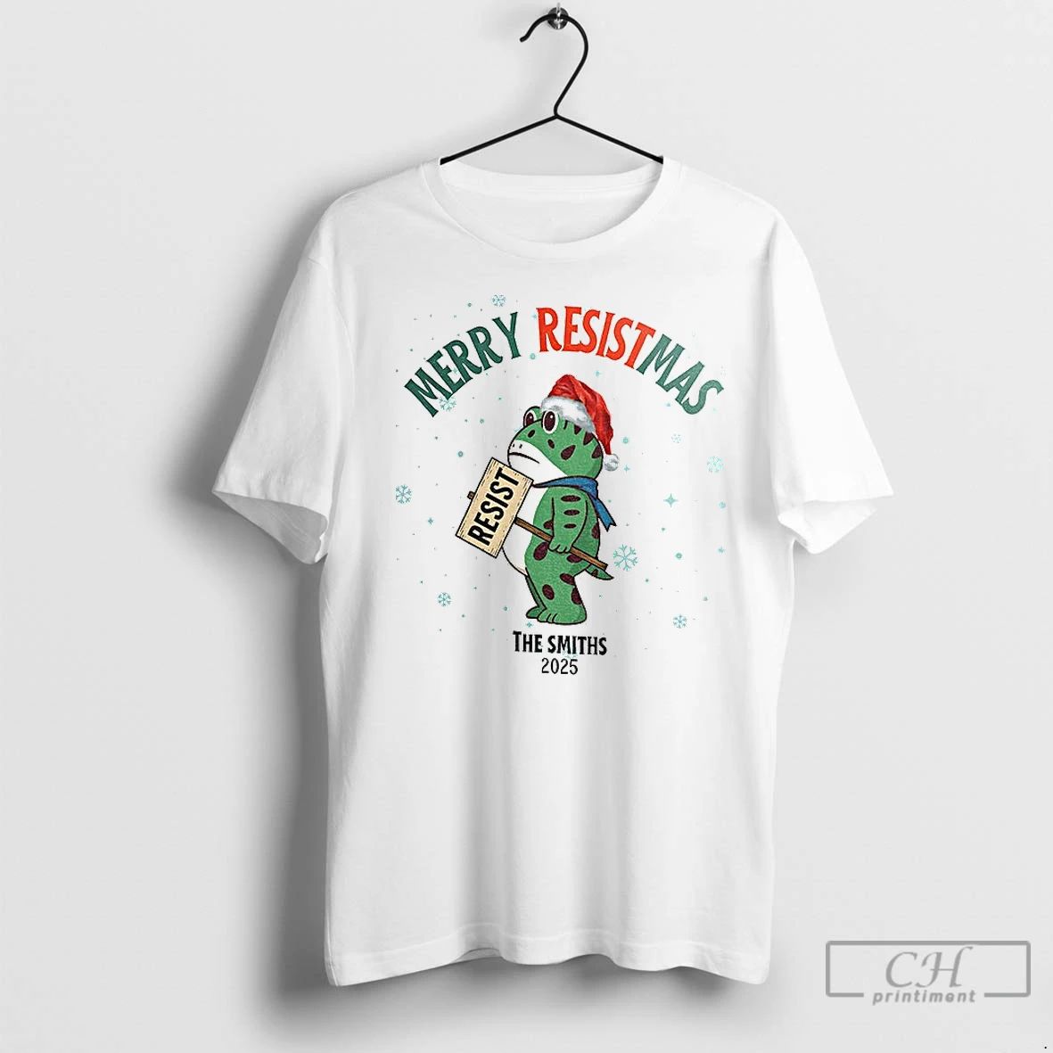 Premium Portland Frog The Smiths Merry Resistmas Resist Fdt Anti Maga Anti Fascism Merry Christmas