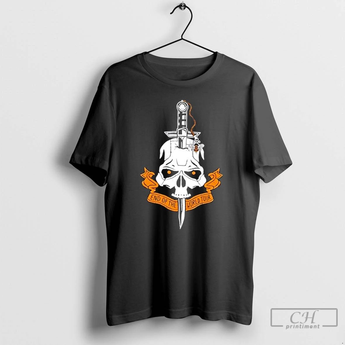 Classic Dan And Phil Doomed Skull End Of The World Tour T Shirts