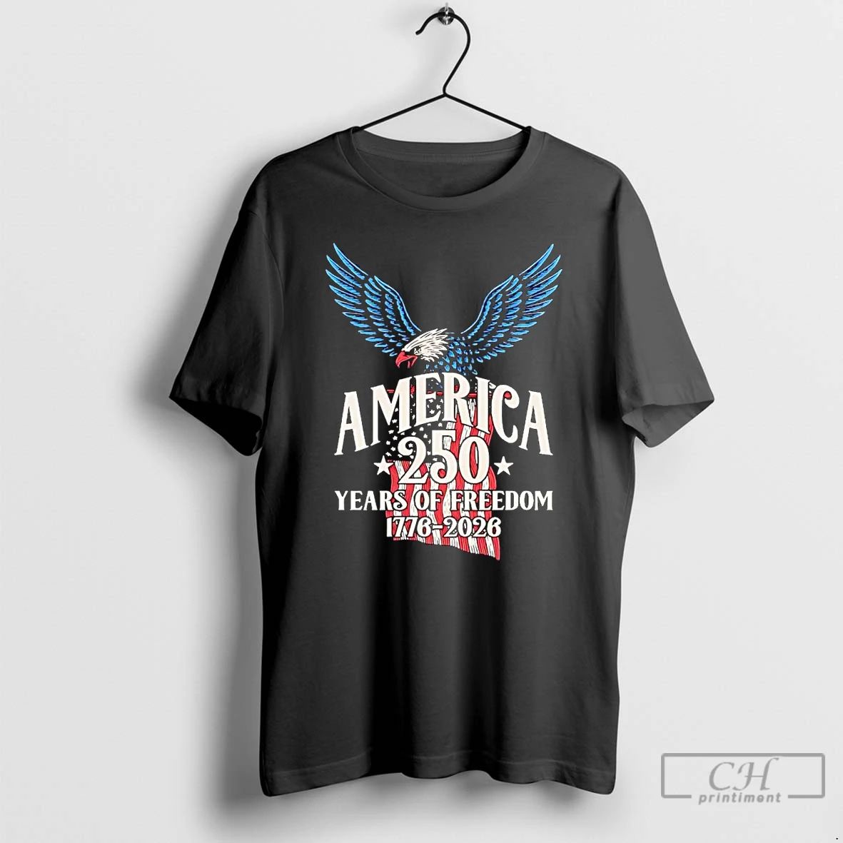 Classic America 250th Anniversary Years Of Freedom 1776 2026 T Shirts