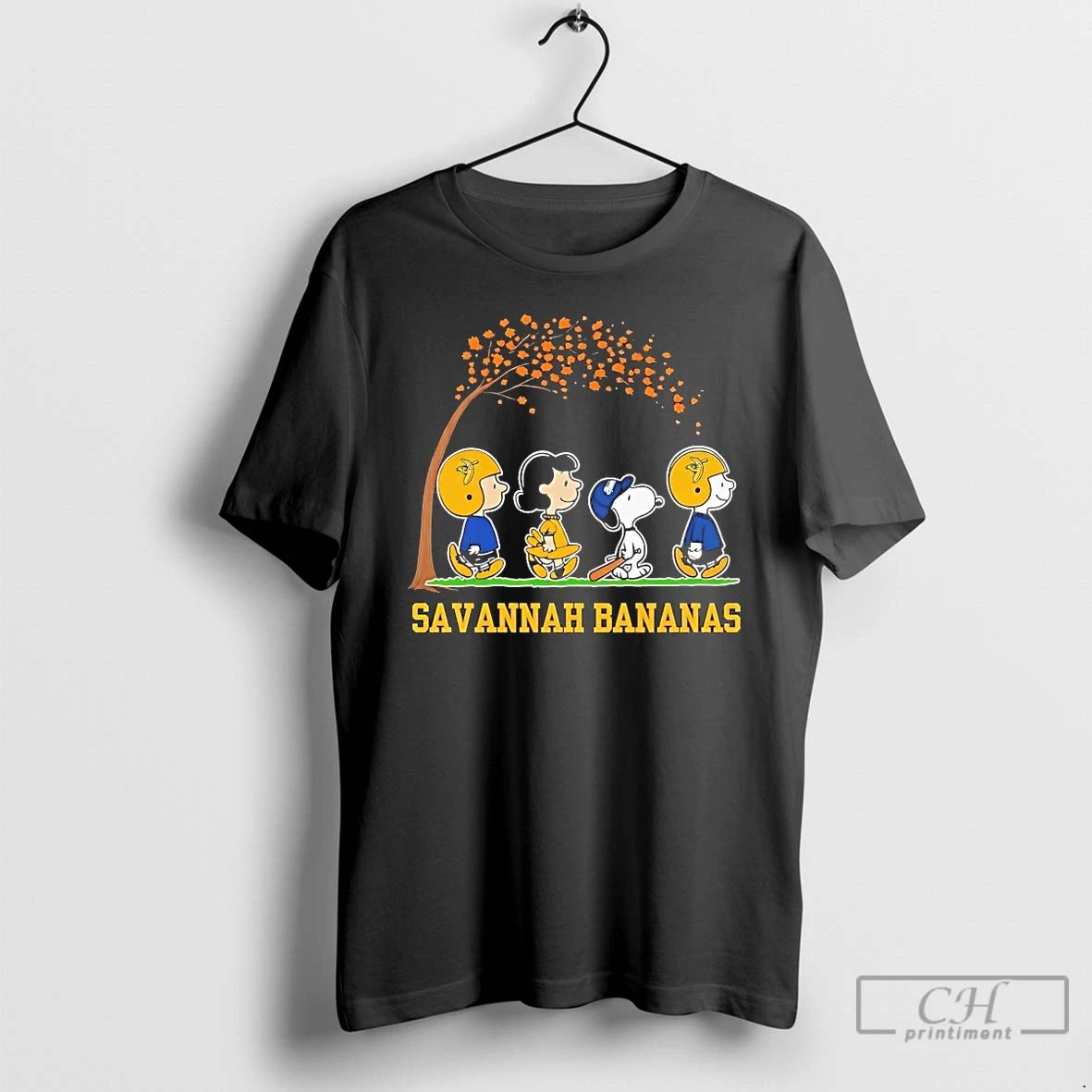 Classic Peanuts Autumn Savannah Bananas T Shirts