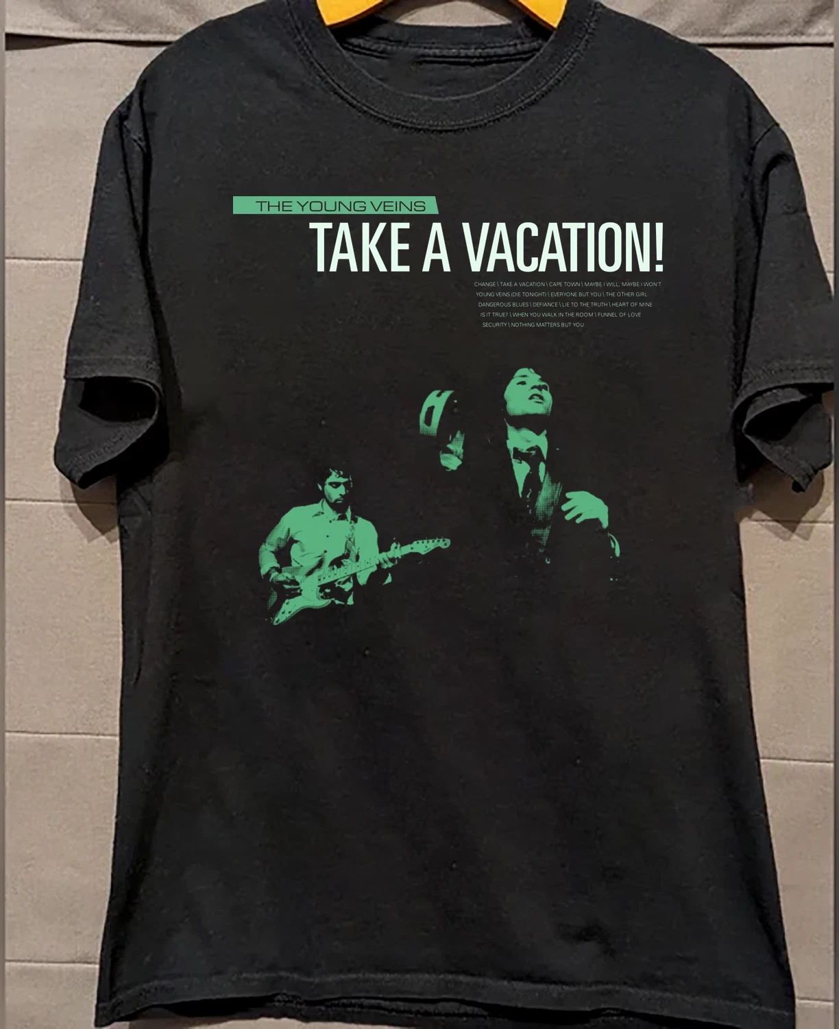 The Young Veins - Take a Vacation T Shirt All Size S to 5XL